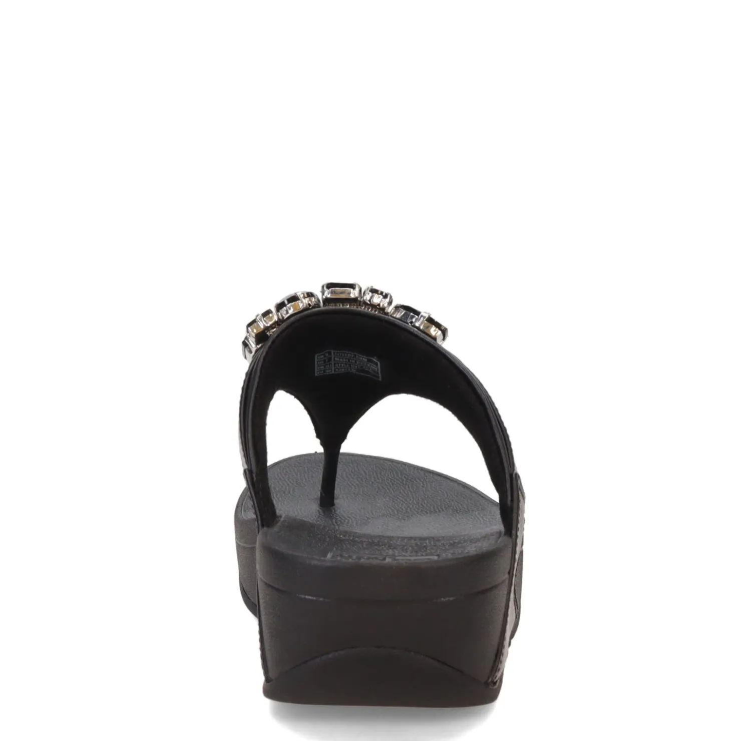 Wedges*FitFlop Women's , Lulu Jewel Thong Sandal Black