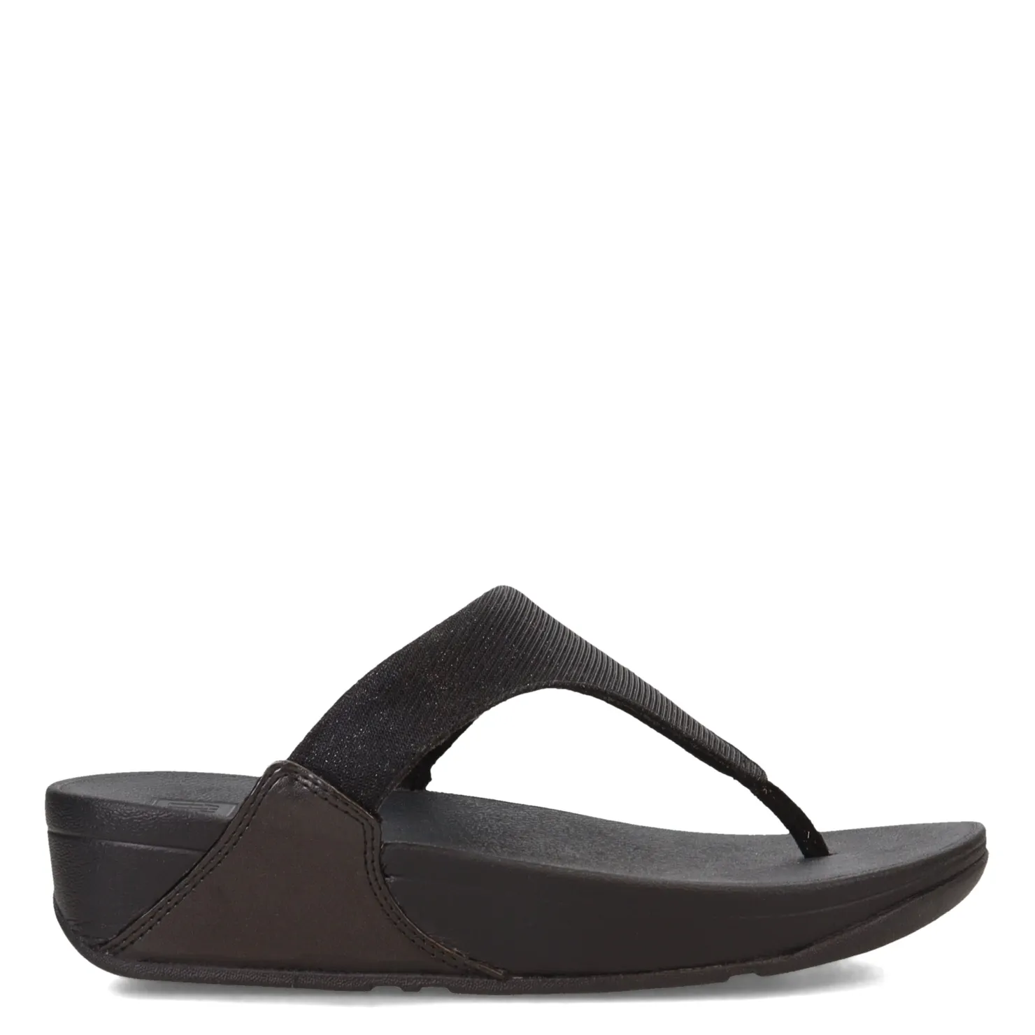 Flip Flops*FitFlop Women's , Lulu Shimmerlux Thong Sandal Black