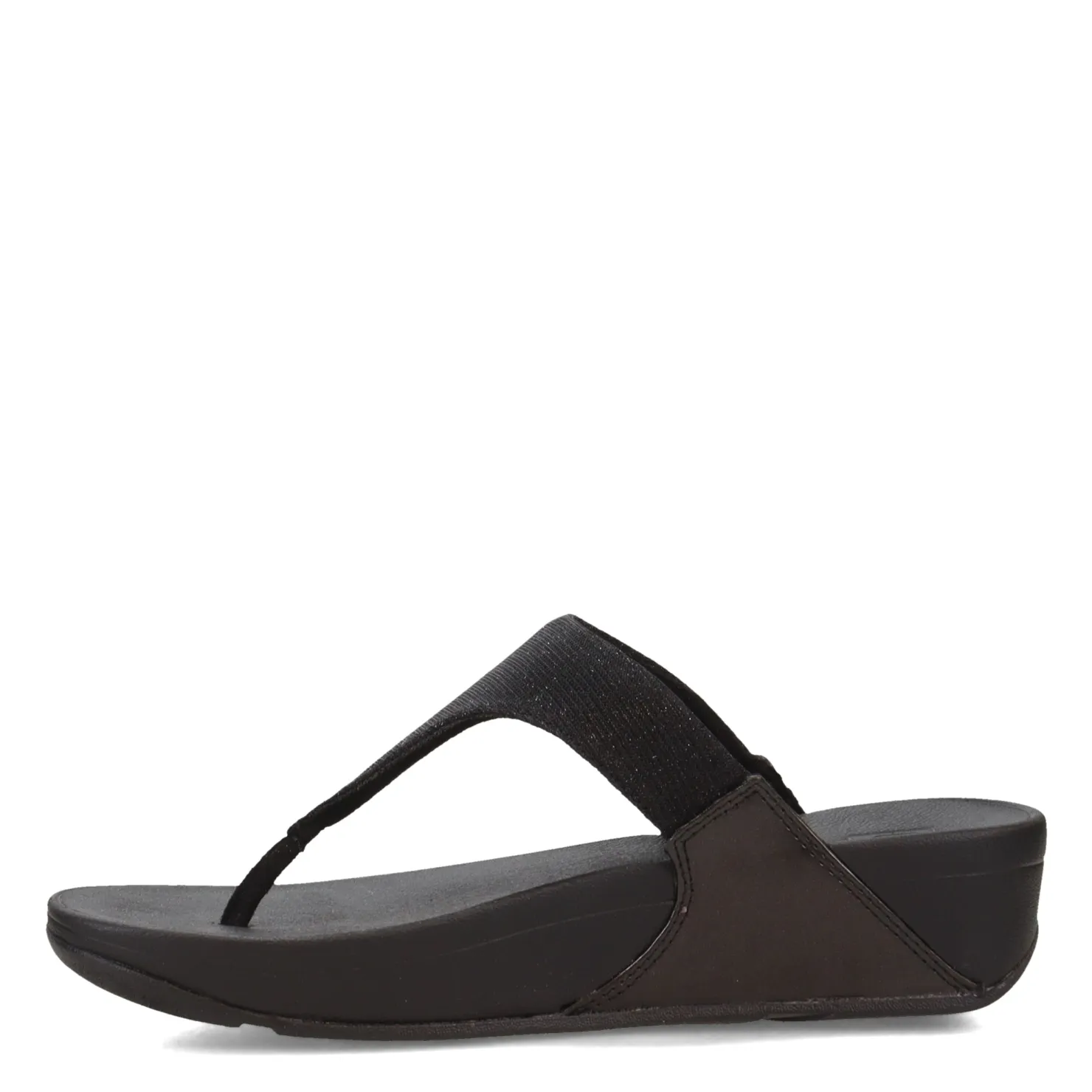 Flip Flops*FitFlop Women's , Lulu Shimmerlux Thong Sandal Black