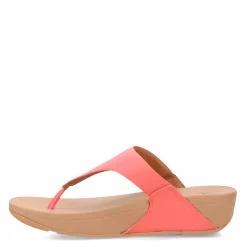 Flip Flops*FitFlop Women's , Lulu Thong Sandal Rosy Coral