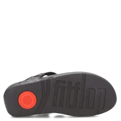 Wedges*FitFlop Women's , Lulu Thong Sandal Black