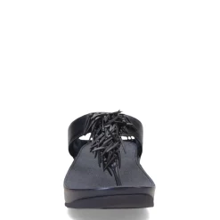 Women's , Rumba Beaded Metallic Toe-Post Sandal|FitFlop Best