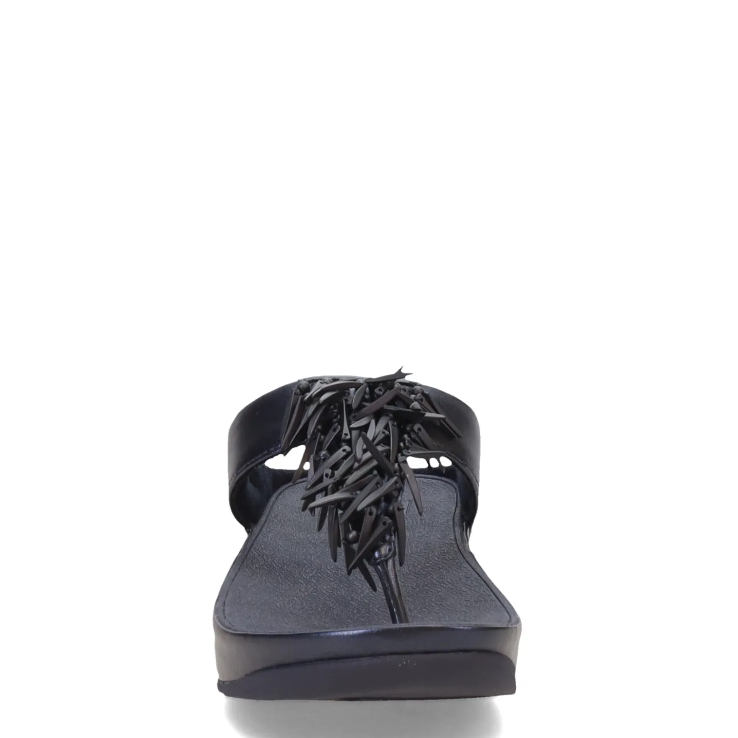 Women's , Rumba Beaded Metallic Toe-Post Sandal|FitFlop Best