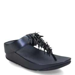 Women's , Rumba Beaded Metallic Toe-Post Sandal|FitFlop Clearance
