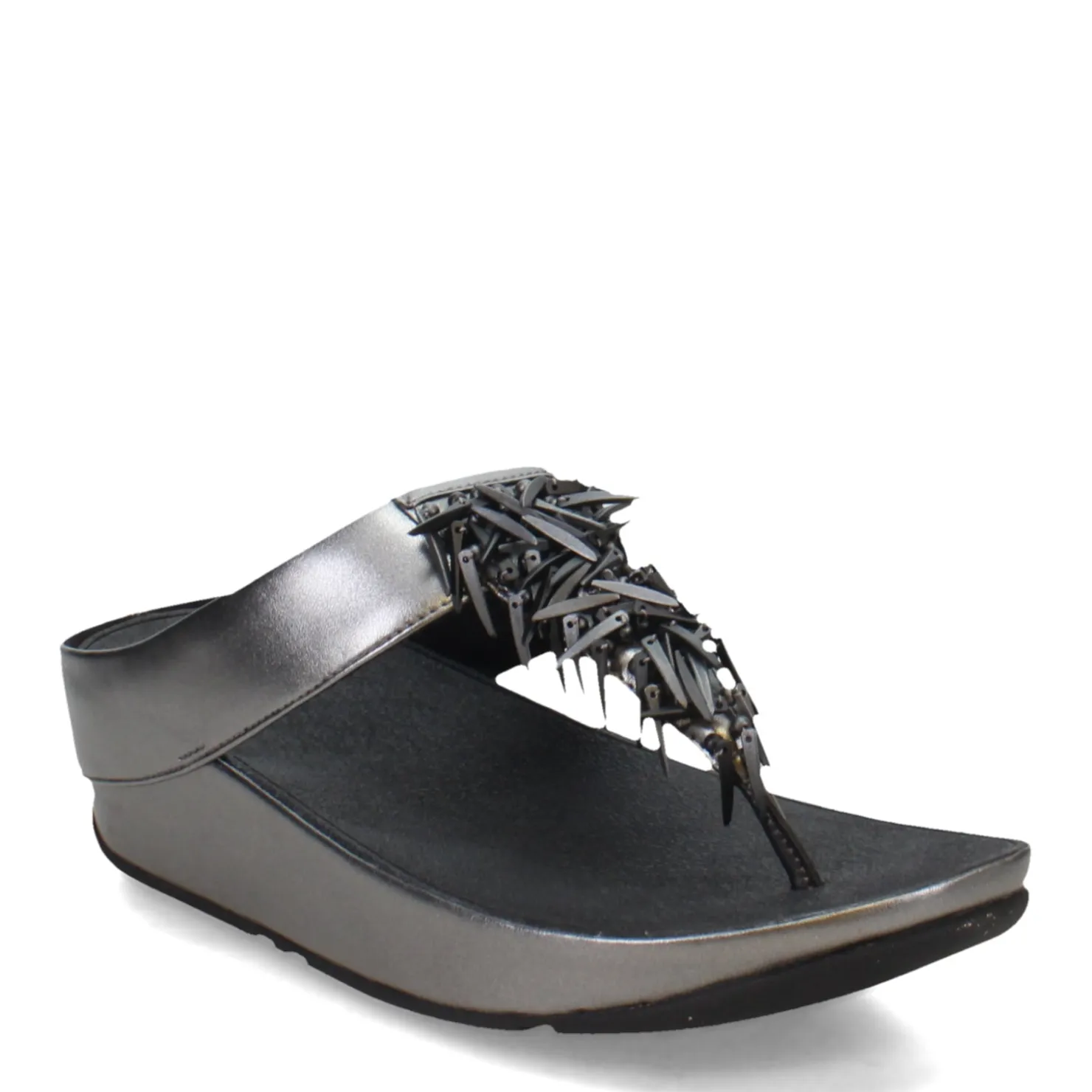 Women's , Rumba Beaded Metallic Toe-Post Sandal|FitFlop Best