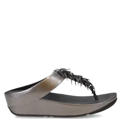 Women's , Rumba Beaded Metallic Toe-Post Sandal|FitFlop Best
