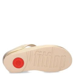 Women's , Rumba Beaded Metallic Toe-Post Sandal|FitFlop