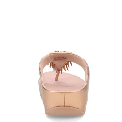 Women's , Rumba Beaded Metallic Toe-Post Sandal|FitFlop Clearance