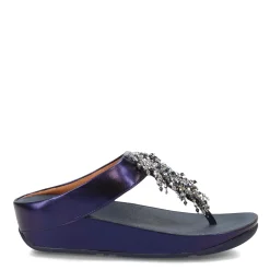 Flip Flops*FitFlop Women's , Rumba Beaded Toe-Post Sandal Midnight Navy