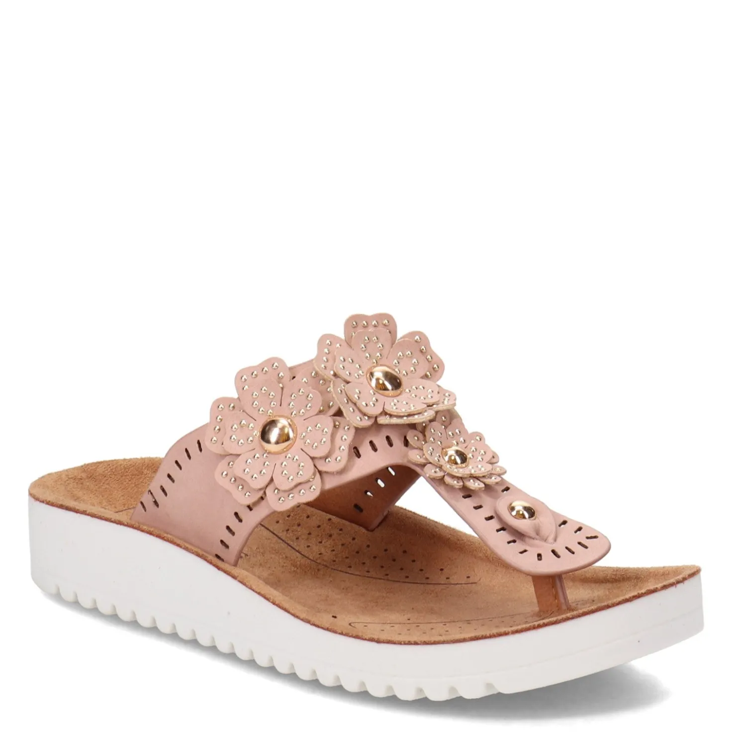 Footbed Sandals*Flexus Women's , Bayview Sandal Blush