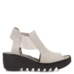 Wedges*Fly London Women's , Biga Sandal Grey