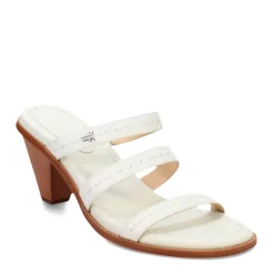 Heeled Sandals*Frye Women's , Estelle Strappy Sandal White