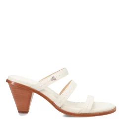 Heeled Sandals*Frye Women's , Estelle Strappy Sandal White