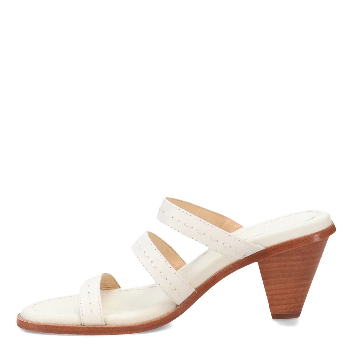 Heeled Sandals*Frye Women's , Estelle Strappy Sandal White