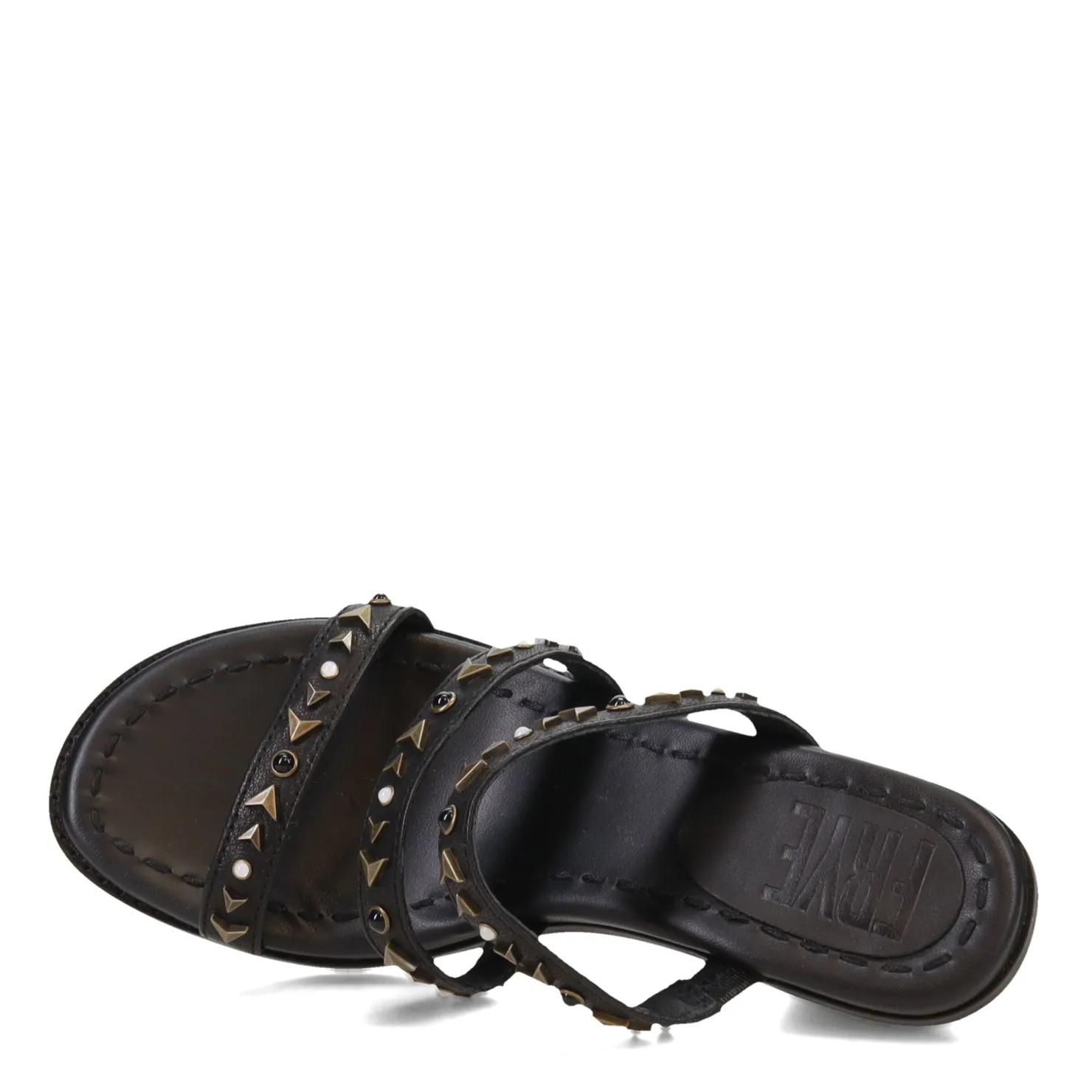 Heeled Sandals*Frye Women's , Estelle Studded Sandal Black