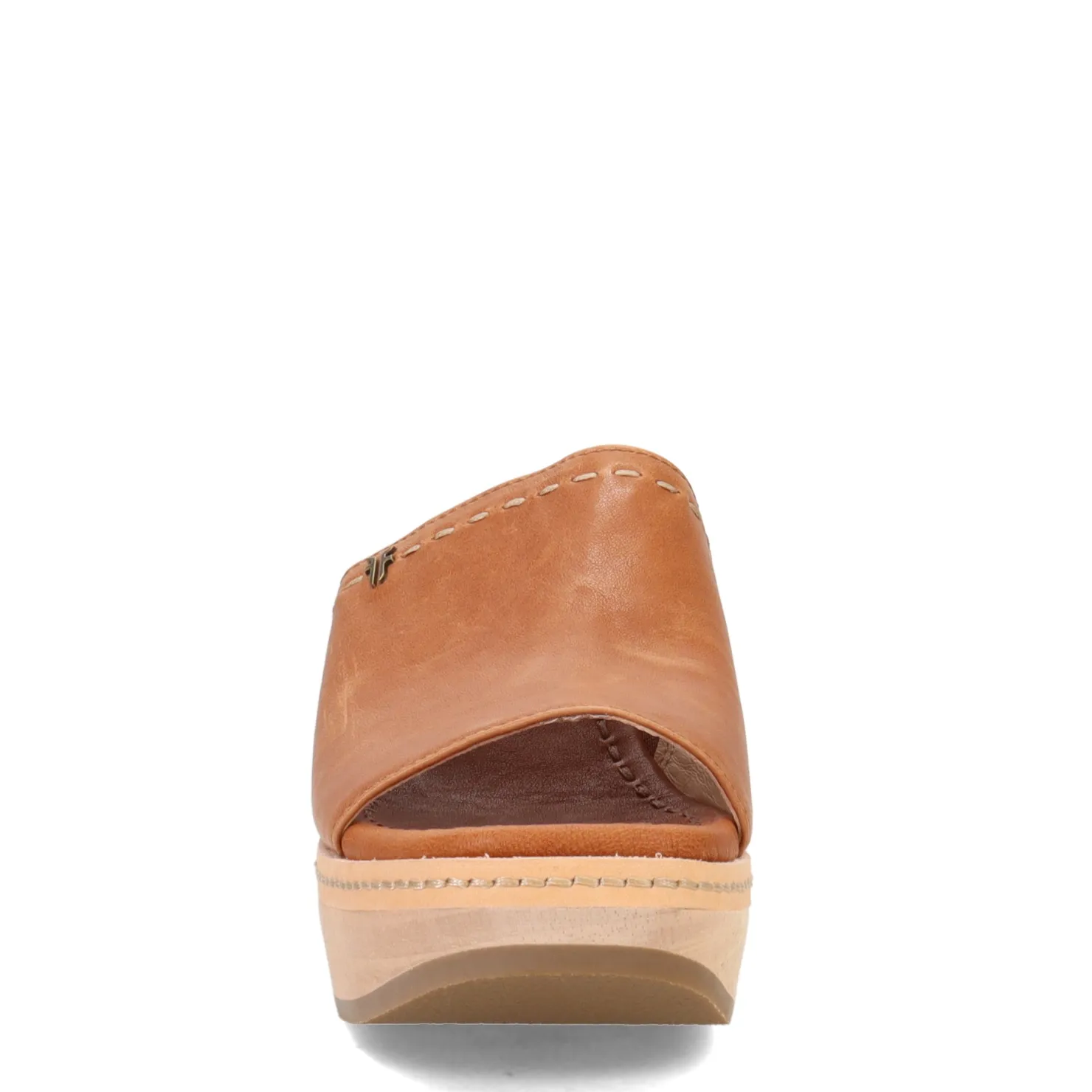 Heeled Sandals*Frye Women's , Hazel Slide Sandal Tan