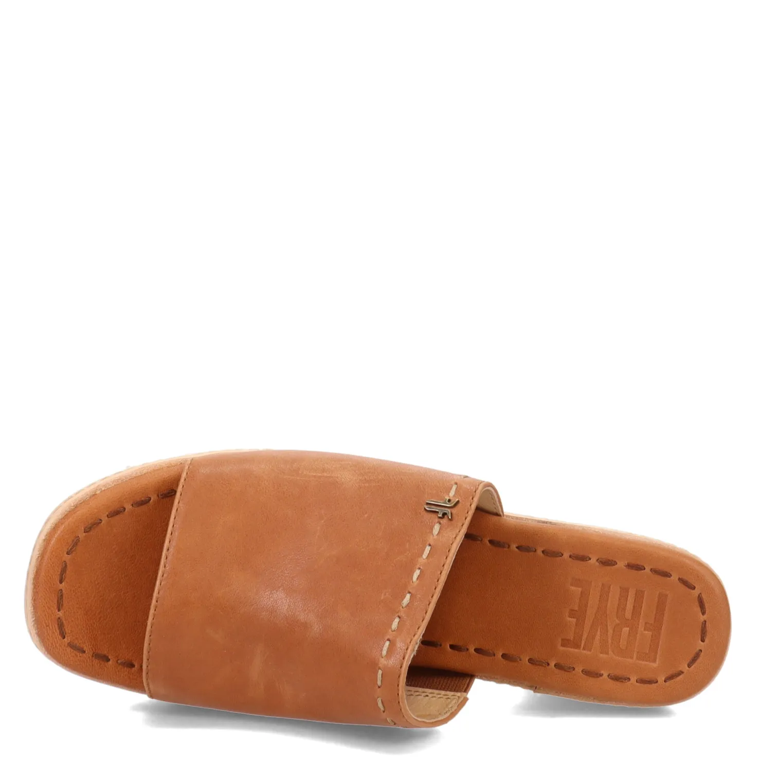 Heeled Sandals*Frye Women's , Hazel Slide Sandal Tan