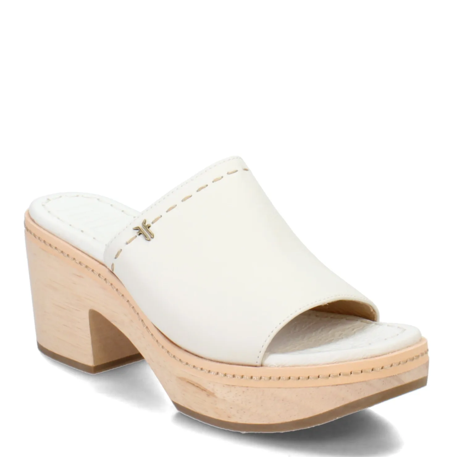 Heeled Sandals*Frye Women's , Hazel Slide Sandal White