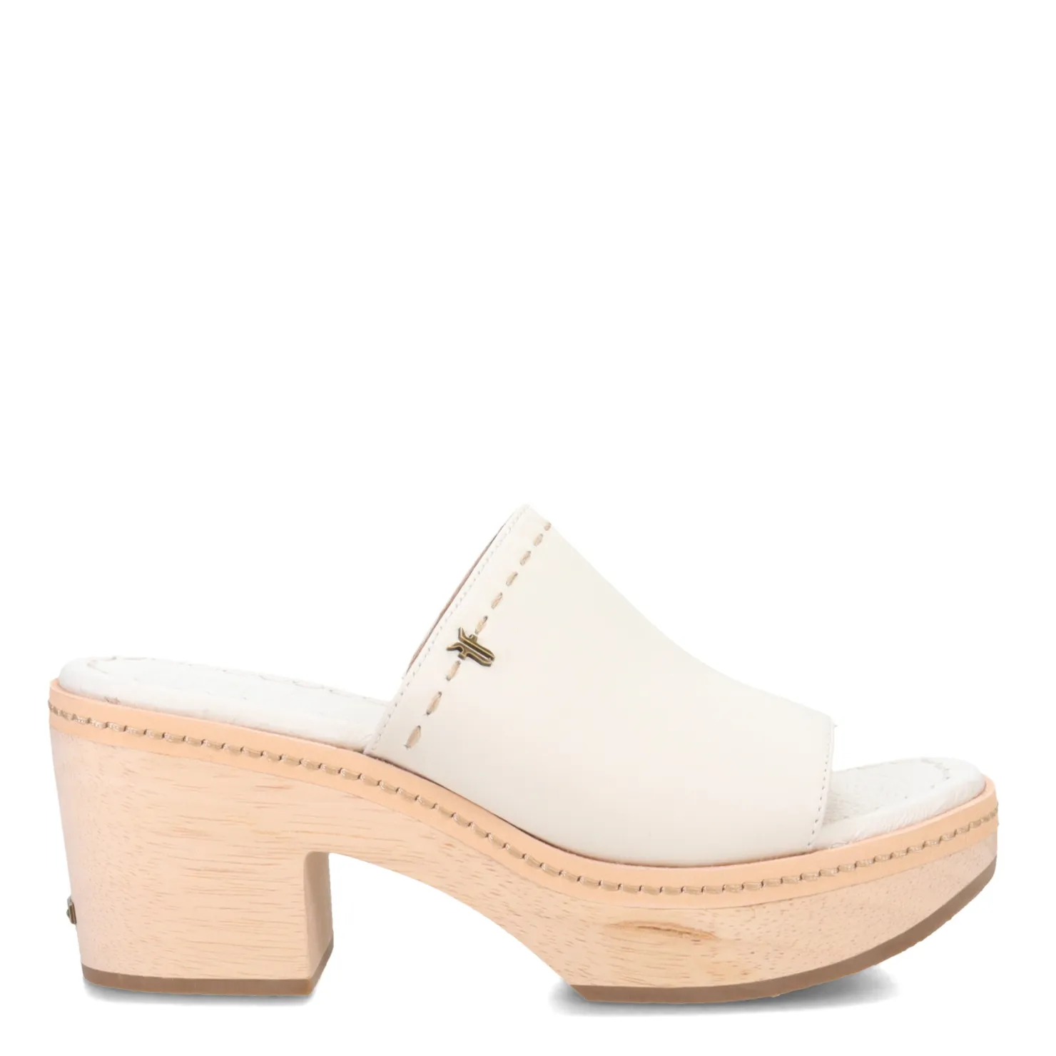 Heeled Sandals*Frye Women's , Hazel Slide Sandal White