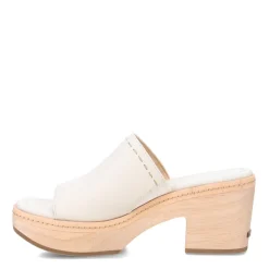 Heeled Sandals*Frye Women's , Hazel Slide Sandal White
