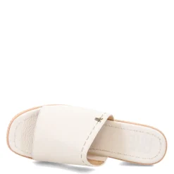 Heeled Sandals*Frye Women's , Hazel Slide Sandal White