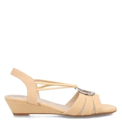 Wedges*Impo Women's , Rita Sandal Natural