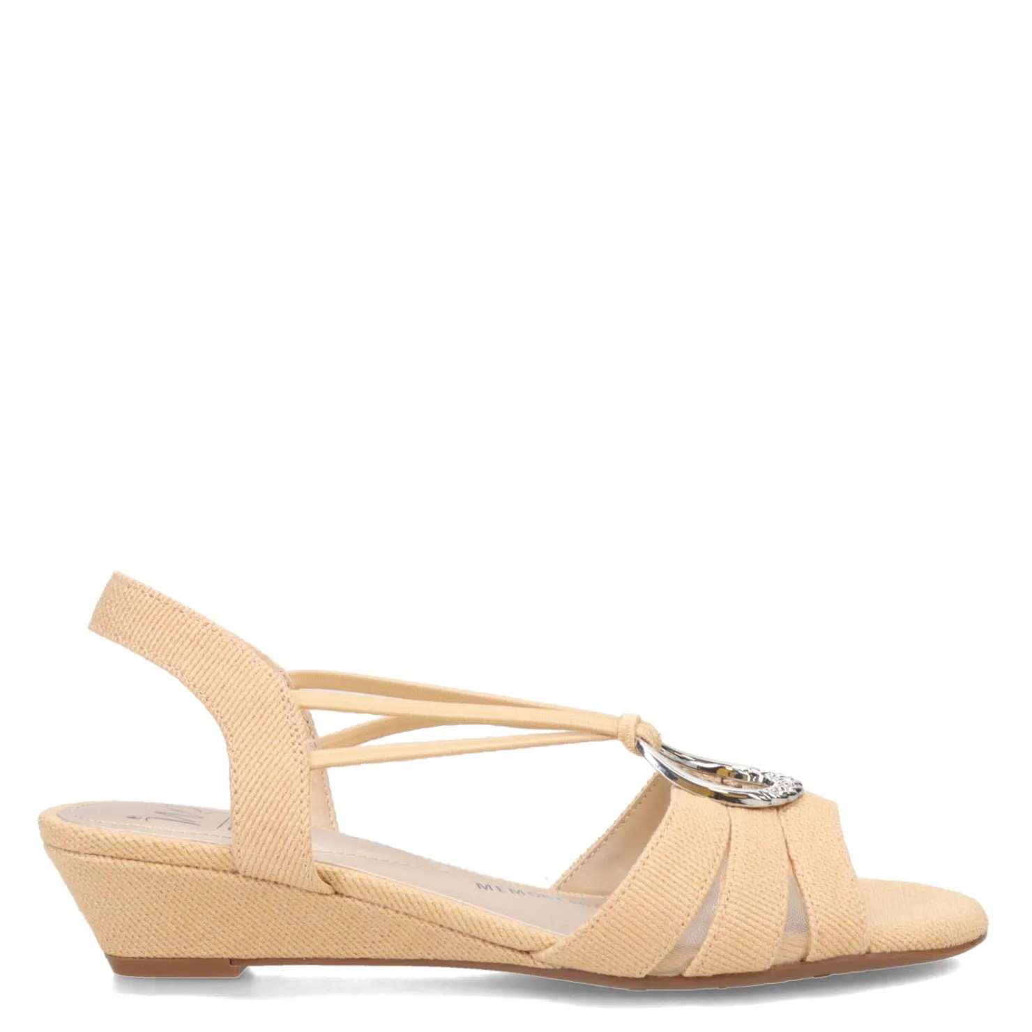 Wedges*Impo Women's , Rita Sandal Natural