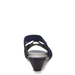 Wedges*Impo Women's , Rita Sandal Midnight Blue