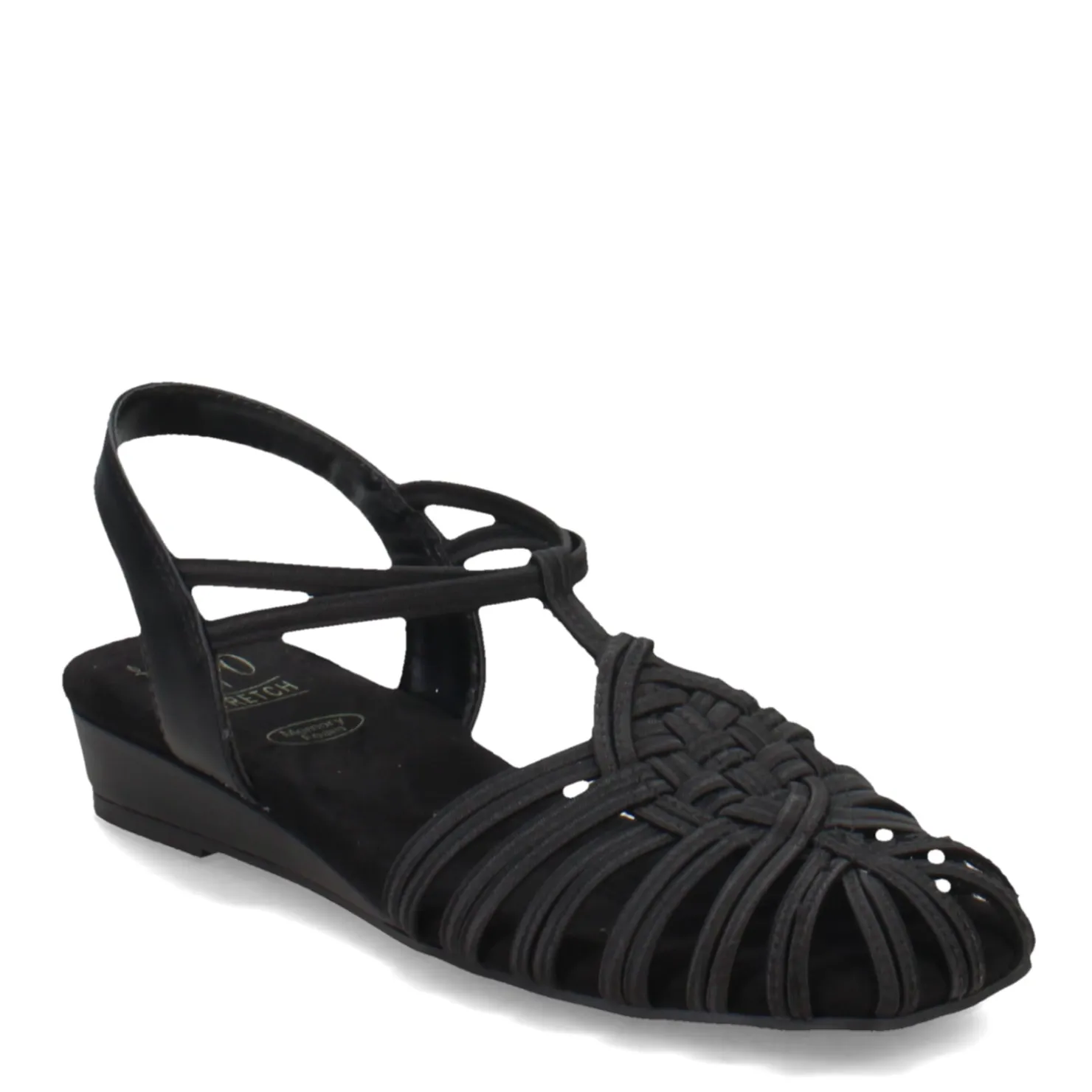 Wedges*Impo Women's , Rumi Sandal Black