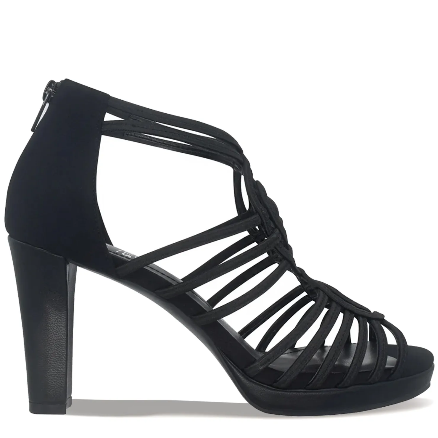 Heeled Sandals*Impo Women's , Tiffany Sandal Black