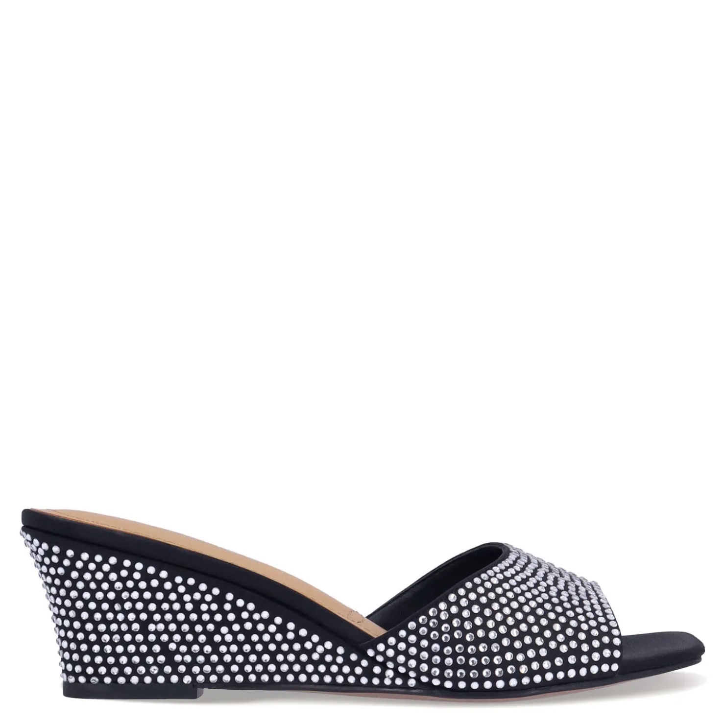 Wedges*J Renee Women's , Coralie Sandal Black