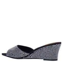 Wedges*J Renee Women's , Coralie Sandal Black