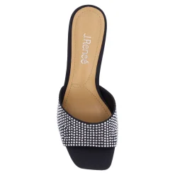 Wedges*J Renee Women's , Coralie Sandal Black