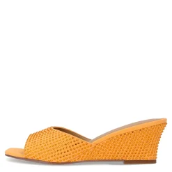 Wedges*J Renee Women's , Coralie Sandal Tangerine