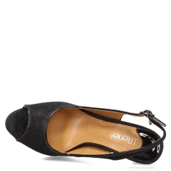 Heeled Sandals*J Renee Women's , Gervasi Sandal Black
