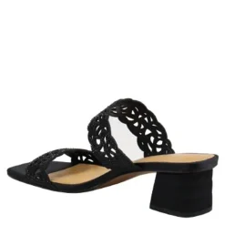 Heeled Sandals*J Renee Women's , Keetan Sandal Black