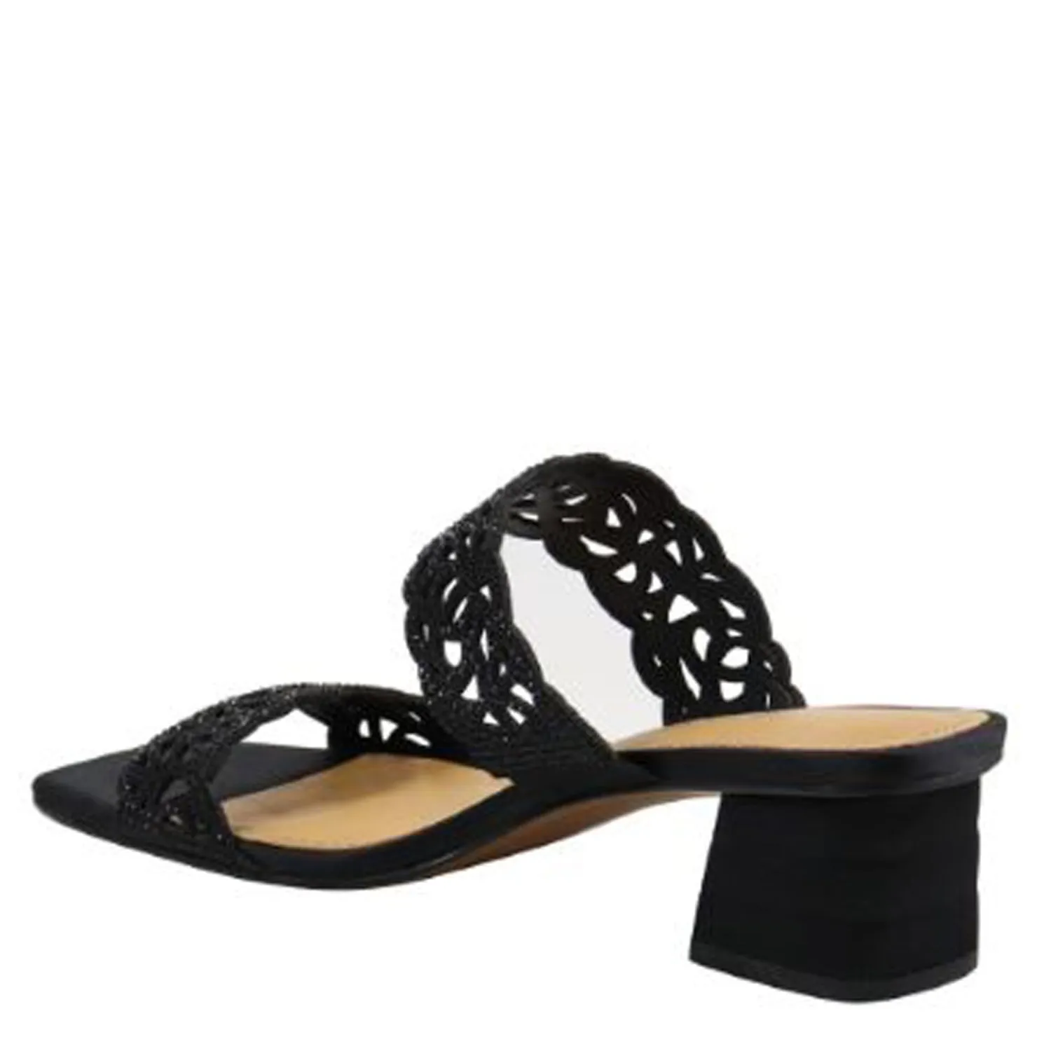 Heeled Sandals*J Renee Women's , Keetan Sandal Black