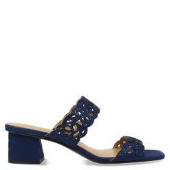 Heeled Sandals*J Renee Women's , Keetan Sandal Navy
