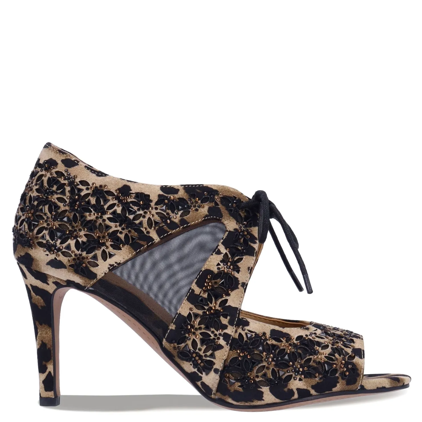 Heeled Sandals*J Renee Women's , Kiandra Pump Leopard Print