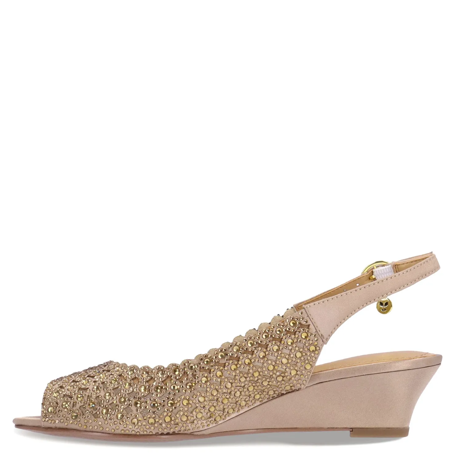 Wedges*J Renee Women's , Malorie Sandal Beige