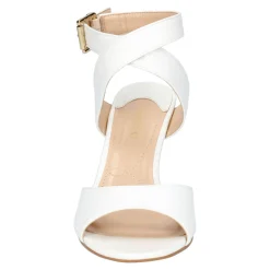 Heeled Sandals*J Renee Women's , Soncino Sandal White Leather