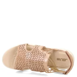 Footbed Sandals*JBU by Jambu Women's , Francis Sandal Light Tan