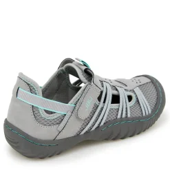 Outdoor & Hiking*JBU by Jambu Women's , Josie Water Ready Slip-On Grey/Pale Teal