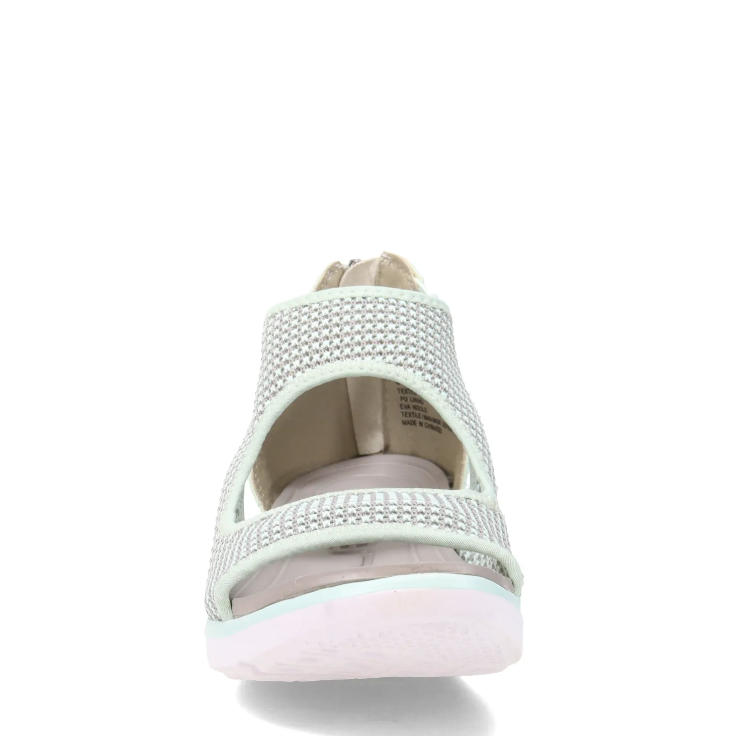 Wedges*JBU by Jambu Women's , Margot Sandal Mint Snake