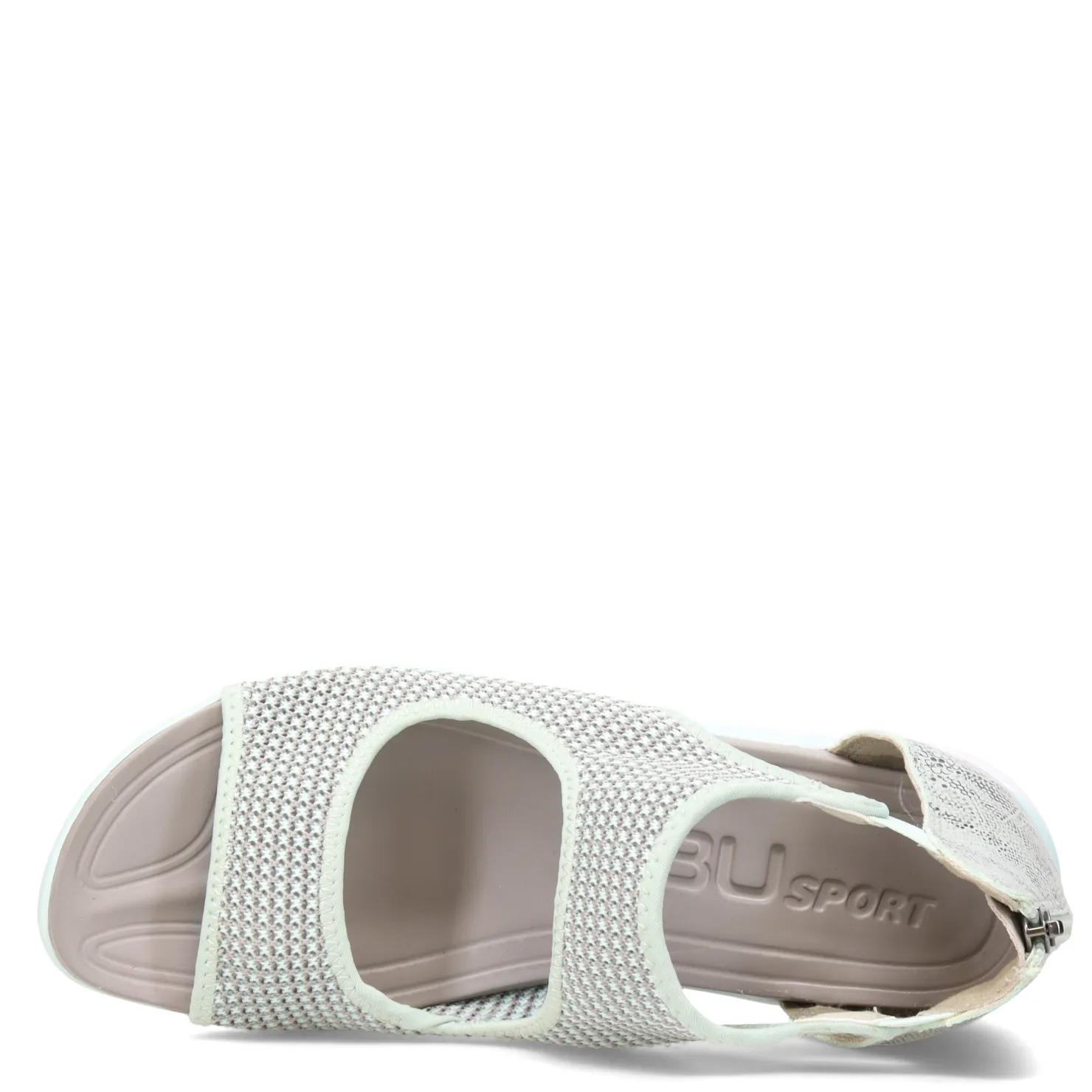 Wedges*JBU by Jambu Women's , Margot Sandal Mint Snake