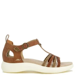 Footbed Sandals*JBU by Jambu Women's , Prague Sandal Brown/Bronze