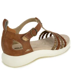 Footbed Sandals*JBU by Jambu Women's , Prague Sandal Brown/Bronze