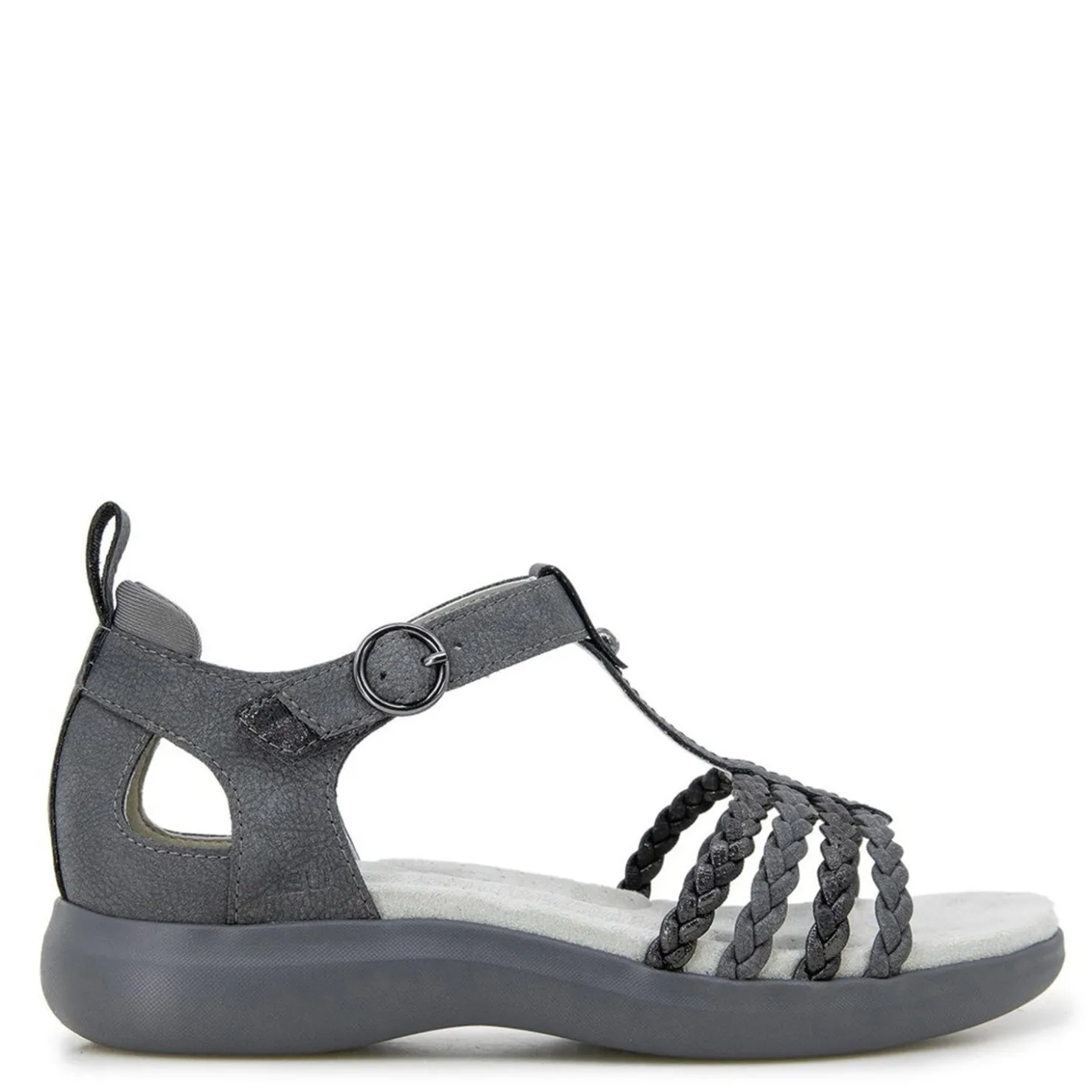 Footbed Sandals*JBU by Jambu Women's , Prague Sandal Black