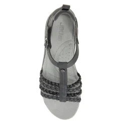 Footbed Sandals*JBU by Jambu Women's , Prague Sandal Black