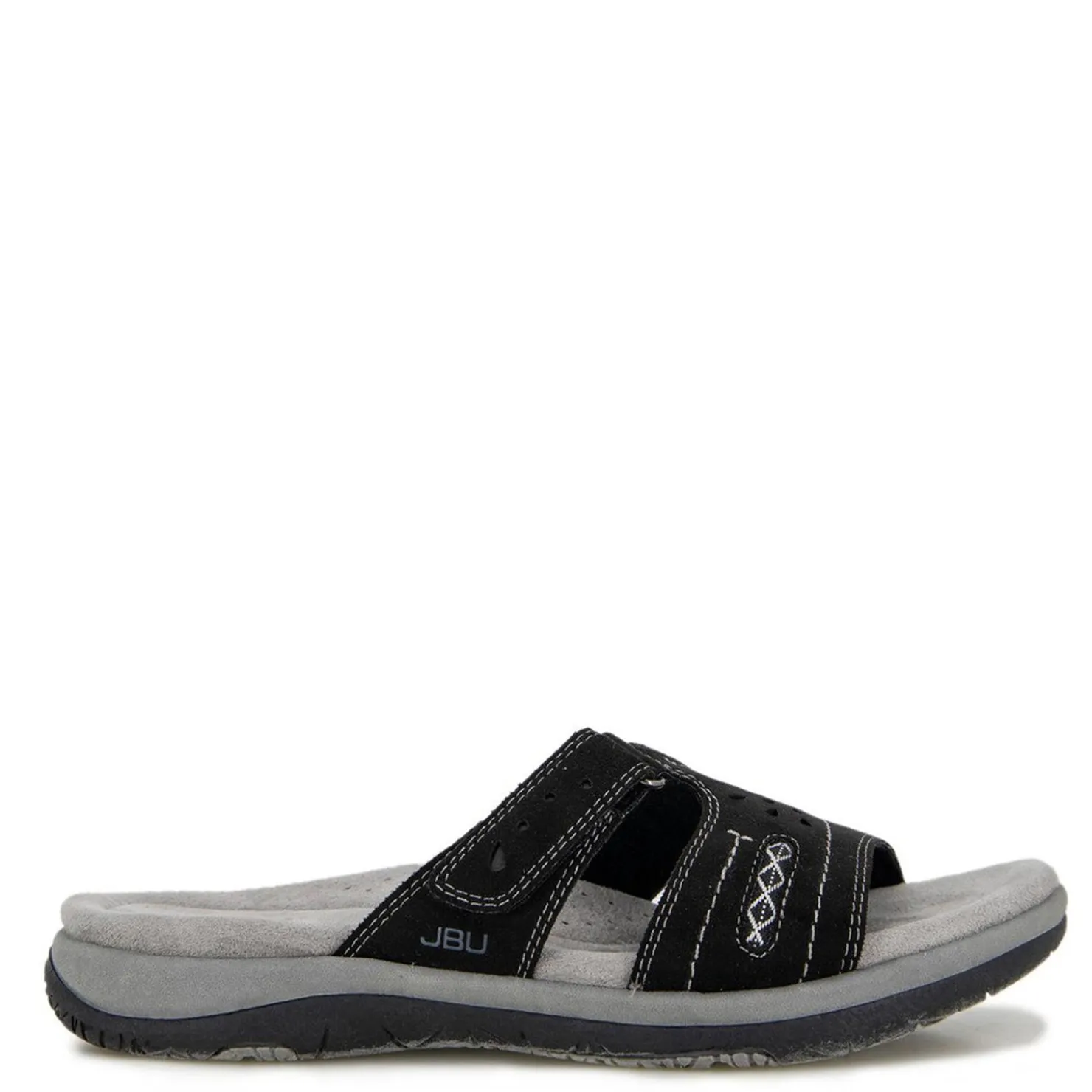 Footbed Sandals*JBU by Jambu Women's , Sissey Sandal Black